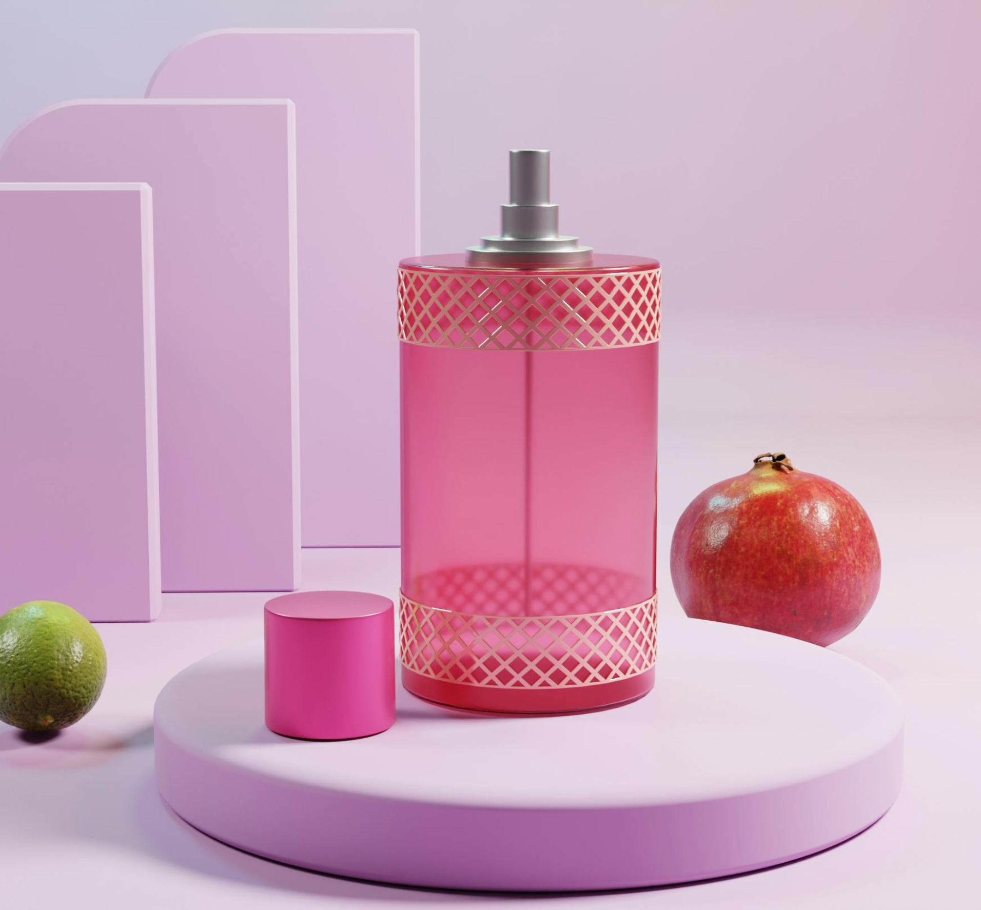 Luxury fresh aroma bottles The 1 Perfume